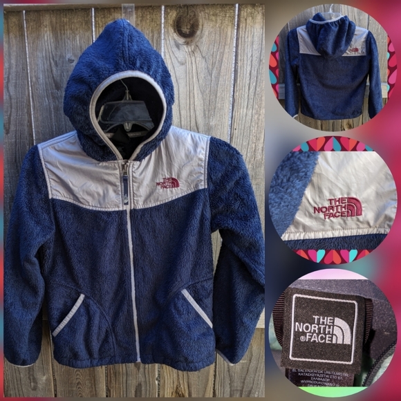 THE NORTH FACE Other - THE NORTH FACE GIRLS FLEECE HOODED JACKET